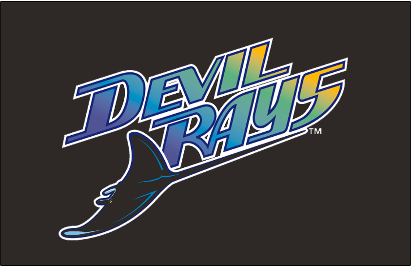 Tampa Bay Devil Rays 1998-2000 Jersey Logo iron on transfers for fabric version 2